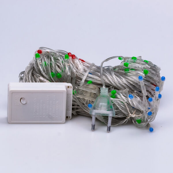 Гірлянда штора 3х2 м 144 LED світлодіодна мідний провід 16 ниток ZWM2320LEDML
