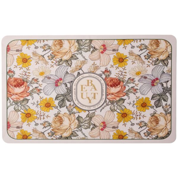 Набір килимків для ванни Flowers 2 штуки 80*50 см/50*40 см діатомітових Yiwu HP-42-174