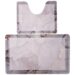 Набір килимків для ванної та туалету Grey Marble 50*80/40*50 см Yiwu HP-42-178