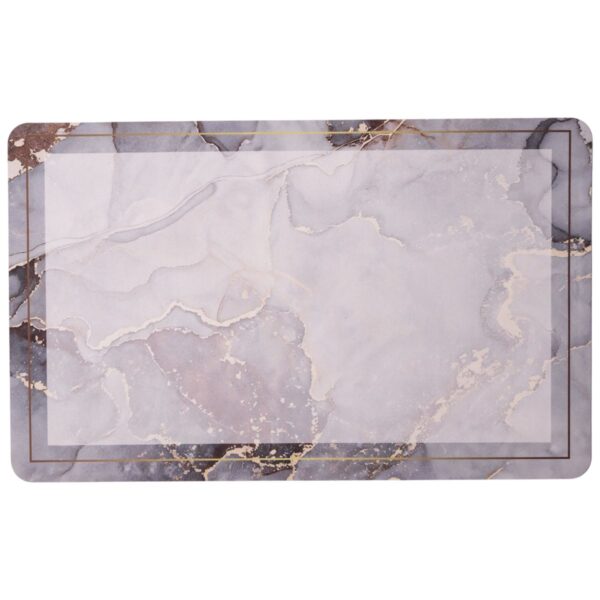 Набір килимків для ванної та туалету Grey Marble 50*80/40*50 см Yiwu HP-42-178