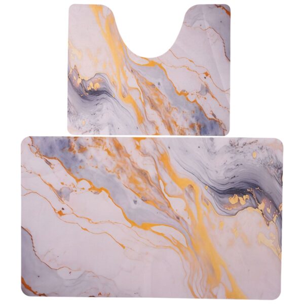 Набір килимків для ванної та туалету Golden Marble 50*80/40*50 см Yiwu HP-42-179