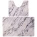 Набір килимків для ванної та туалету White Marble 50*80/40*50 см Yiwu HP-42-181