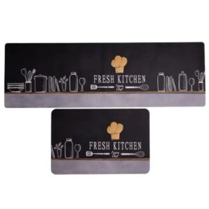 hp-42-206_1.jpg Набір килимків діатомітових для кухні Fresh Kitchen 58*38 см/118*38 см Yiwu HP-42-206