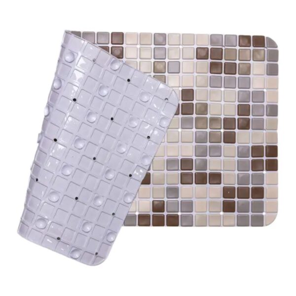 hp-42-47br_2.jpg Антиковзний килимок на присосках для ванни та душу 65×35 (см) силіконовий Коричневий HP-42-47BR