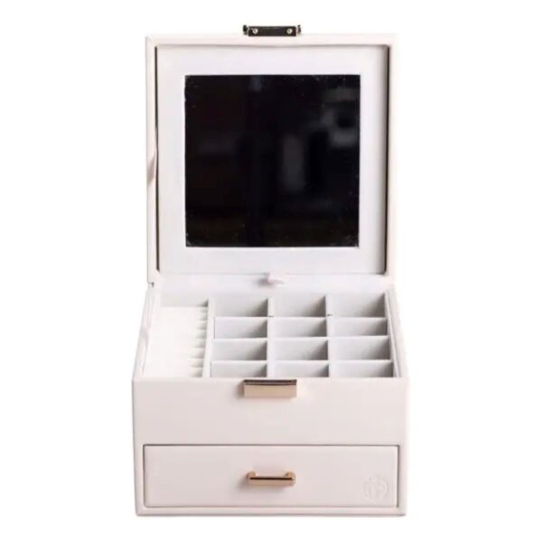 hp52w_7.jpg Скринька для прикрас з еко шкіри 2 яруси органайзер для ювелірних виробів HP-5-2W