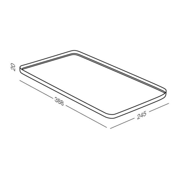 itmkn22vzzxq8rgnjvom6dr1snjsh4av7faxujym.jpg Сушарка для посуду з піддоном, 388×245×20 мм