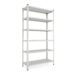 kronos_9016_6_shelves0000_RGB_7sr4-2p Стелаж 2200х900х600 мм, 100 кг/полицю, 5 полиць, білий, металевий