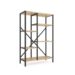 LOFT_rack_1090х700х3000000_копія Стелаж Лофт Каскад 1090х700х300 мм, 35 кг/полицю, 5 полиць, ЛДСП, антрацит-дуб артизан