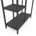 LOFT_rack_1780х700х300_detail1_9005_2_t44u-sl Стелаж Лофт Каскад 1090х700х300 мм, 35 кг/полицю, 5 полиць, ЛДСП, антрацит-антрацит