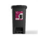 mgubjj5stfh8ehjf2l7hdc6ueprypmzepkklruws.png Відро для сміття з кришкою та педаллю 10L