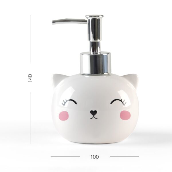 n9db5qzz0p0rjugj8djhyb7zlmddzeze4jyhpmxf.jpg Диспенсер для рідкого мила CUTE CAT 250 мл