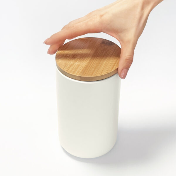 oyfjeorw9ltpjsksrvfs4oq74wsfmuqtll6ptkkl.jpg Ємність для зберігання 1000 мл KP-13 L WHITE/WOOD, 160×100 мм