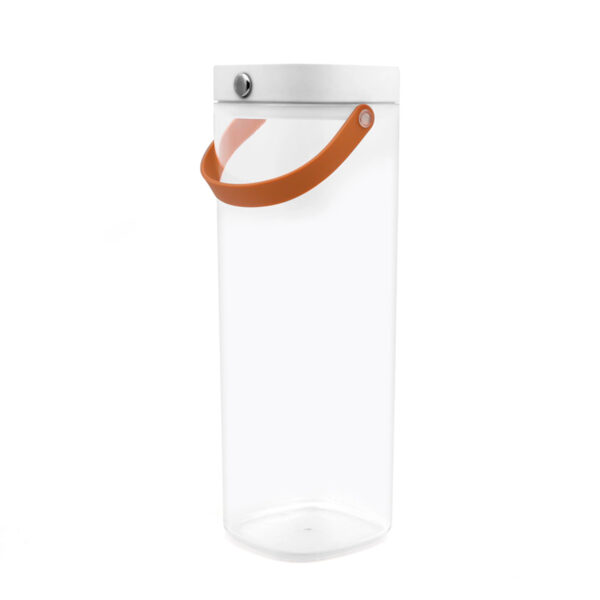 Ємність для зберігання KP-07 XL T/WHITE, 95х95х273 мм
