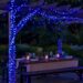 sb300l30mbbl1.jpg Новорічна гірлянда вулична 30 м 300 LED з сонячною батареєю чорний провід Синій SB300L30MBBL