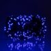 sb300l30mbbl2.jpg Новорічна гірлянда вулична 30 м 300 LED з сонячною батареєю чорний провід Синій SB300L30MBBL
