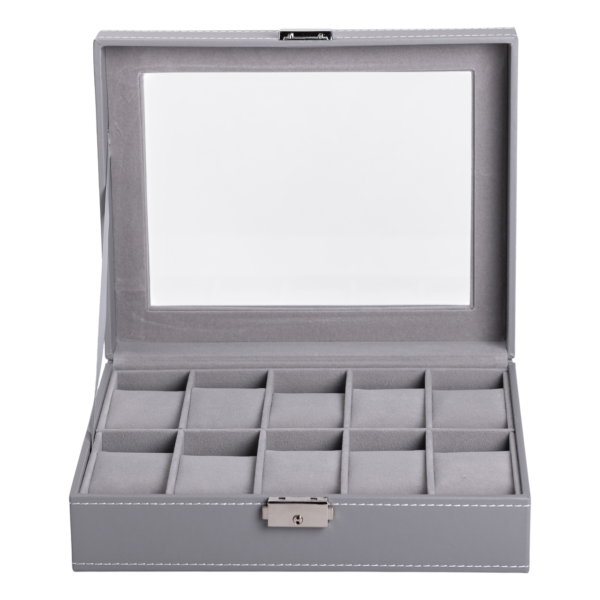 shkatulka_dlya_hraneniya_chasov_s_zashchelkoy_26_5h20h8_sm.png Скринька для зберігання годинників з защіпкою 26,5х20х8 см HP-5-4
