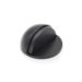 Упор клейкий підлоговий для дверей M-24 BLACK чорний