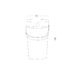 tmg1vxwlpdsisfld90brke0afdbrf7vl09go10r0.jpg Ємність для зберігання KP-07 L T/WHITE, 95х95х190 мм