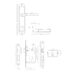 uoxosp1hxvpzm85bc6uqapbc9ztnqpusqtk0xyxh.jpg Комплект A-1210 PZ AB: ручка на планці під PZ з механізмом та циліндром