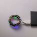usb200l20mgml-128129.jpg Гірлянда роса 20 метрів USB на 200 led світлодіодів крапля на зеленому дроті мультиколор USB200L20MGML