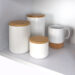 vu3zughya35hdukjj3opoobk7jcdqwyjsujatf2y.jpg Ємність для зберігання 1000 мл KP-13 L WHITE/WOOD, 160×100 мм