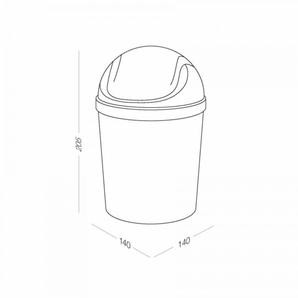 w5pxibz3yjfs6jnkko8mccnvpae1ns5efw3qzau6.jpg Відро для сміття з кришкою 1,6L