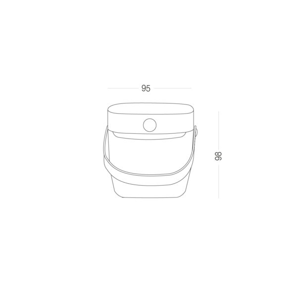 whjyof25dq87vvf7dxgn6ojuwktdyon519t2lir7.jpg Ємність для зберігання KP-07 S T/WHITE, 95х95х98 мм