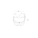 whjyof25dq87vvf7dxgn6ojuwktdyon519t2lir7.jpg Ємність для зберігання KP-07 S T/WHITE, 95х95х98 мм