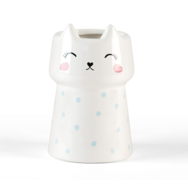 xbwa4ukyz01othhgr4kn0sufyc35ed7l0xm06m0w.jpg Підставка для зубних щіток та пасти CUTE CAT 250 мл