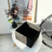 3457648737_korobka-organize-dlya.jpg Коробка для зберігання одягу L - 30x30x20 см ORGANIZE (чорний)