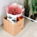 Текстильний кофр 30x30x30 см ORGANIZE (бежевий)