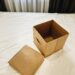Короб для зберігання з кришкою 30x30x30 см ORGANIZE (бежевий)