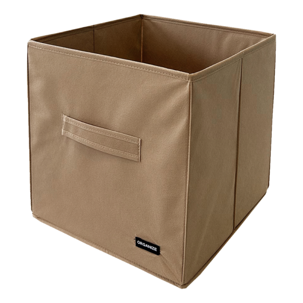 Текстильний кофр 30x30x30 см ORGANIZE (бежевий)