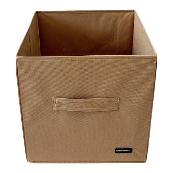 Текстильний кофр 30x30x30 см ORGANIZE (бежевий)