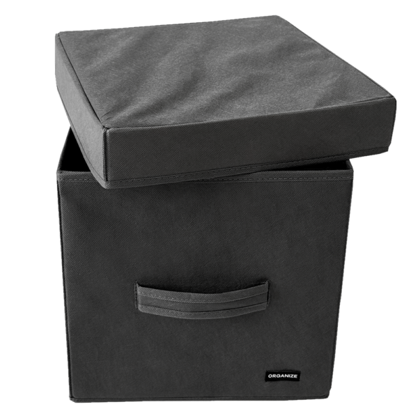 4911366238_yaschik-s-kryshkoj.png Ящик з кришкою 30x30x30 см ORGANIZE (сірий)