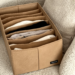 6279048137_yaschik-organize-dlya.png Ящик для зберігання на 8 комірок 40×25×16 см ORGANIZE (бежевий)