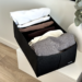 6279050473_yaschik-organize-dlya.png Ящик для зберігання на 8 комірок 40×25×16 см ORGANIZE (чорний)