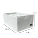 6313240027_yaschik-organize-dlya.png Ящик для зберігання на 8 комірок 40×25×16 см ORGANIZE (білий)