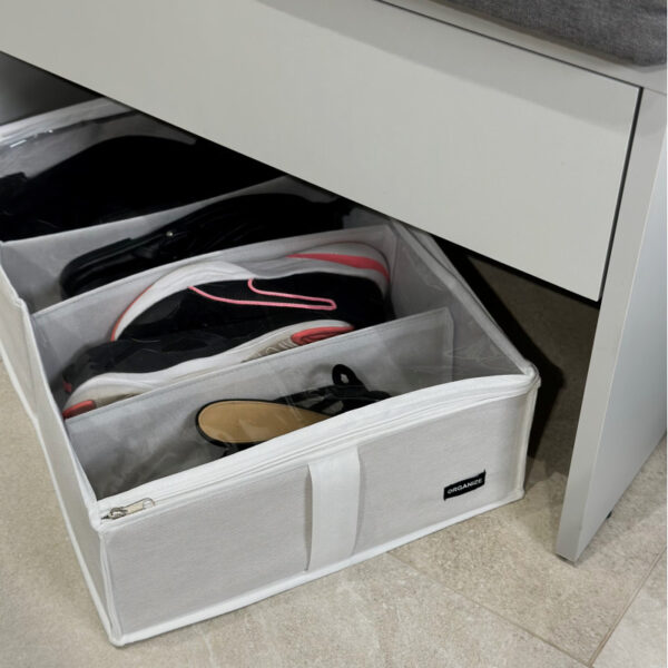 Органайзер для взуття на 4 пари 50*35*14 см ORGANIZE (білий)