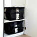 Містка сумка для зберігання речей XM - 35x35x25 см ORGANIZE (чорний)