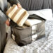 Велика сумка для зберігання речей XL - 46x32x29 см ORGANIZE (сірий)