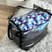 Прозора прямокутна сумка для речей з ручками L 43x29x37 см ORGANIZE (чорна)