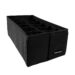 Коробочка з квадратними комірками 30х15х10 см ORGANIZE (чорний)