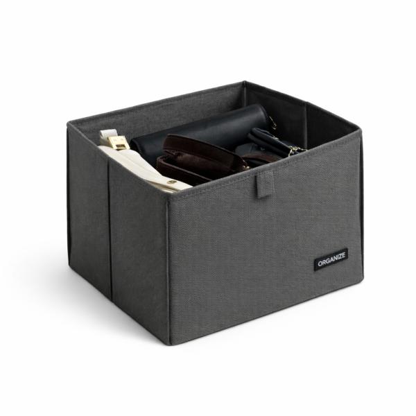 7063387191_yaschik-organajzer-organize-dlya.png Ящик-органайзер для зберігання речей L ORGANIZE (сірий)