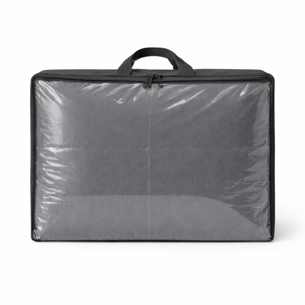 7068601854_sumka-organize-iz.png Сумка із ПВХ для ковдр і подушок S - 55x45x18 см ORGANIZE (сірий)
