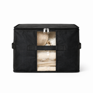 Містка сумка для зберігання речей XM - 35x35x25 см ORGANIZE (чорний)