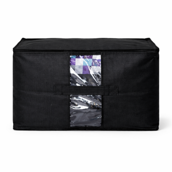Велика сумка для зберігання речей XL - 46x32x29 см ORGANIZE (чорний)