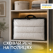 Сумка із ПВХ для ковдр і подушок S - 55x45x18 см ORGANIZE (чорний)
