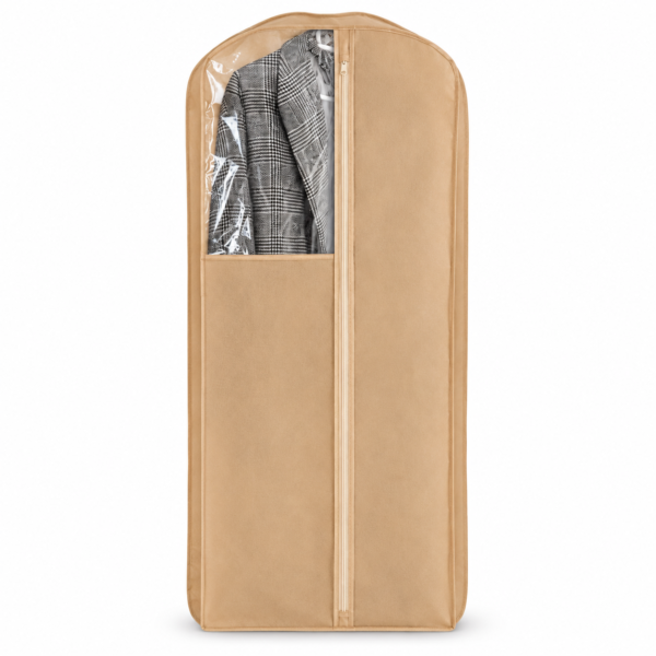 Чохол для одягу із бортом 120x60x8 см ORGANIZE (бежевий)