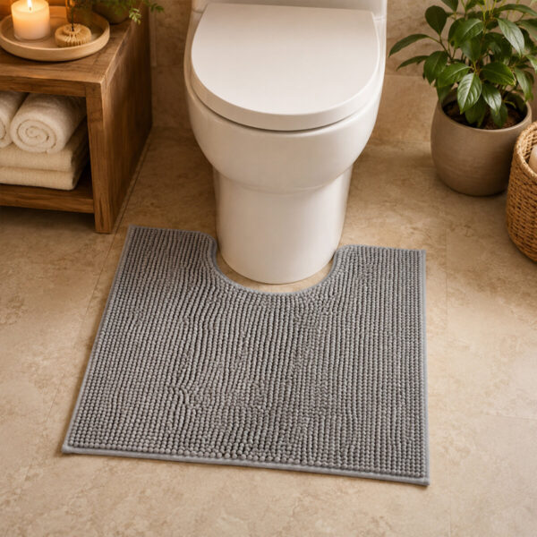 Trento Килимок Арт 5425 графіт 45*50 U shape